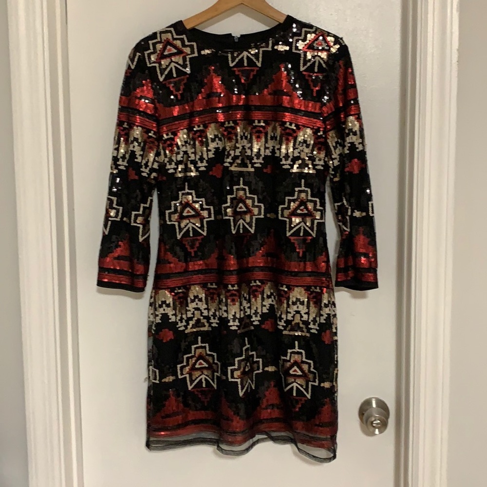 Sequin mini dress